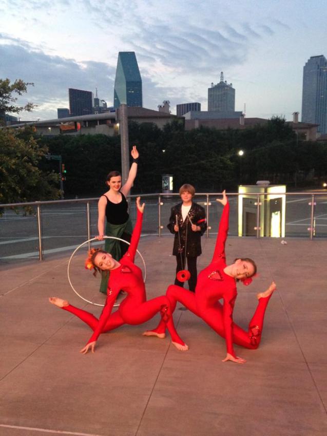 Lone Star Circus School at WFAA TV