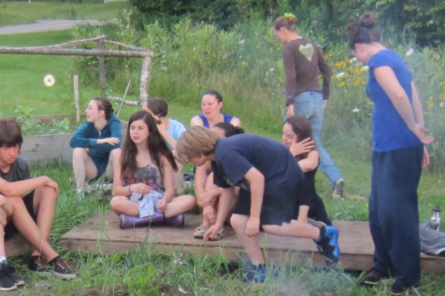 Circus Smirkus Session IV campfire