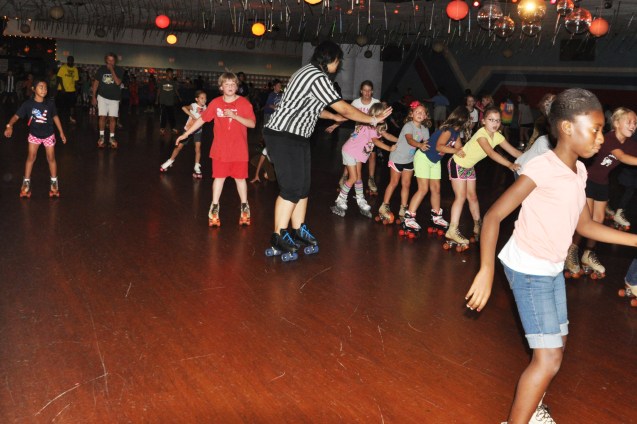 Wallace Elementary School Skate Night 2013