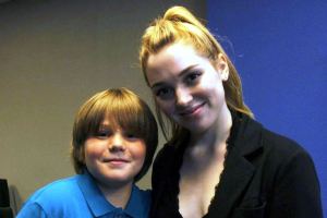 Jennifer Stone and Kameron Badgers