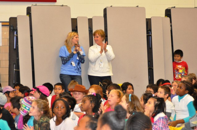 Slappy and Monday's Circus Science Show has adults and kids engaged