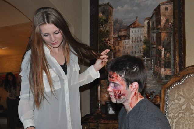 On set photo Ghede Origins