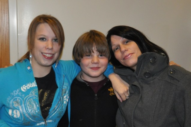 Kameron Badgers and family