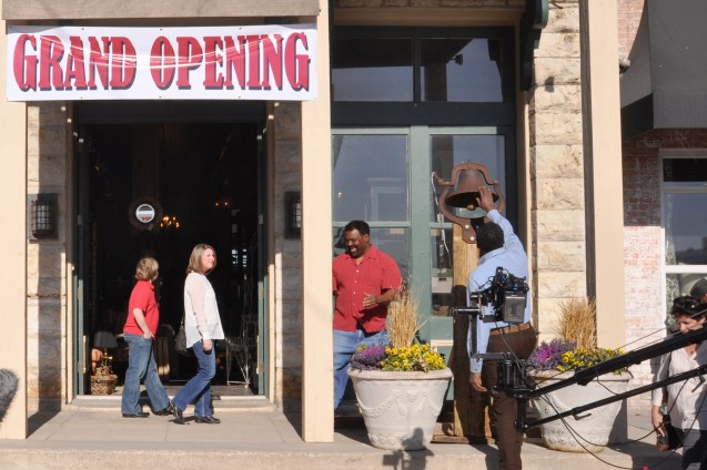 Gallows Road Set Photo