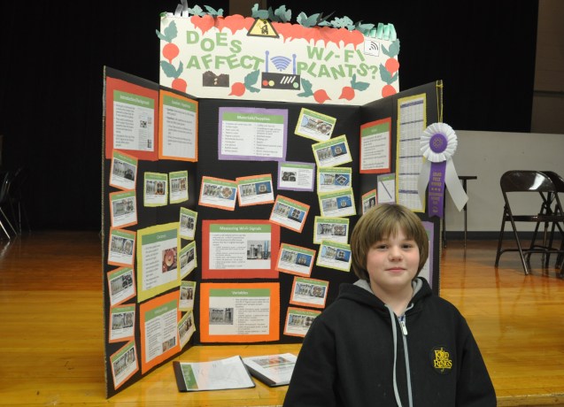 6th Grade Science Project 2014 School Grand Prize Winner
