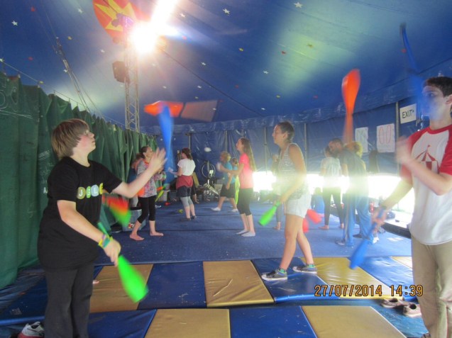 Circus Smirkus Session IV camp photos 2014