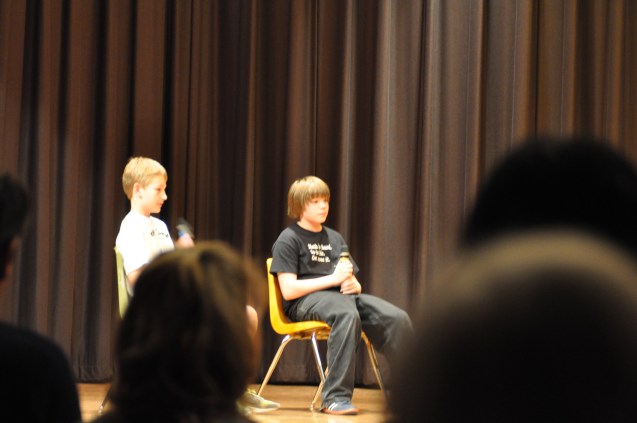 Kameron Badgers & Davis Michelle West Junior High One Act Play 2014