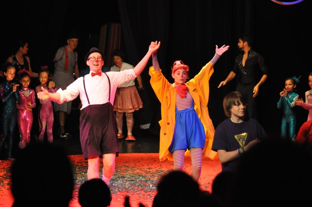 Finale Saturday Matinee Julio Furlon Kelli Brown Kameron Badgers in the front