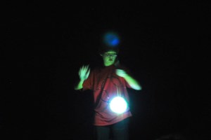 Kameron Badgers with Lighted Diabolo