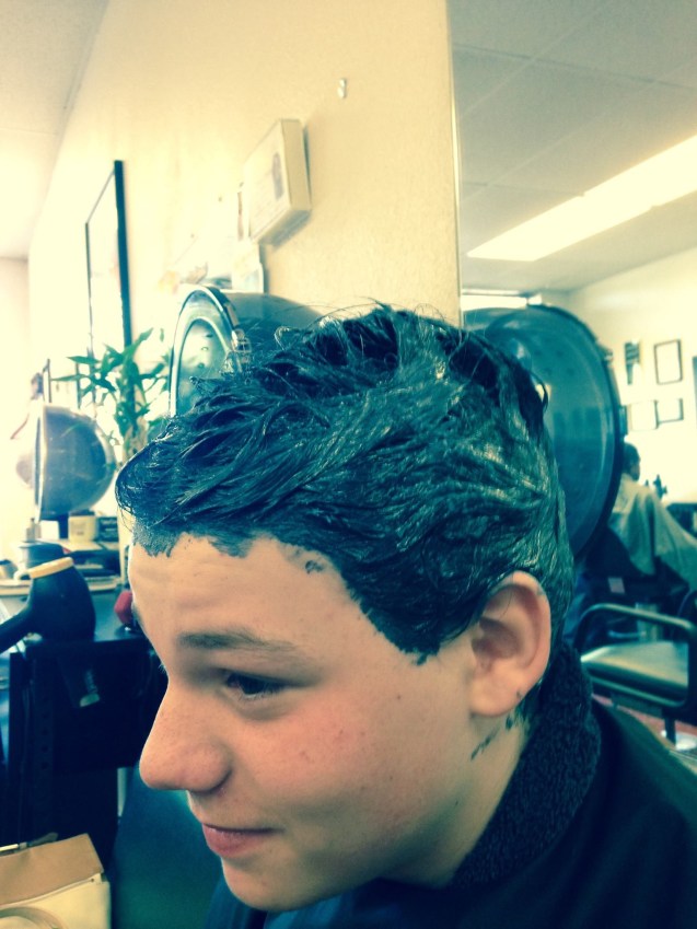 Hair dye smells funny