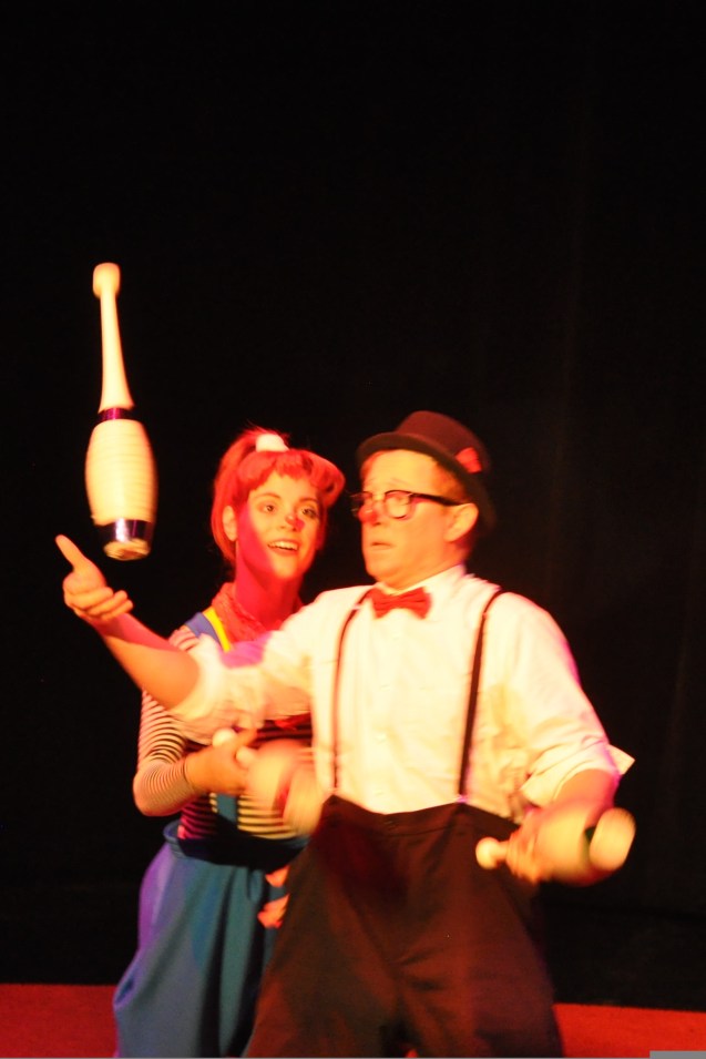 Kelli Brown and Julio Furlon -- The Ramazinis -- Lone Star Circus