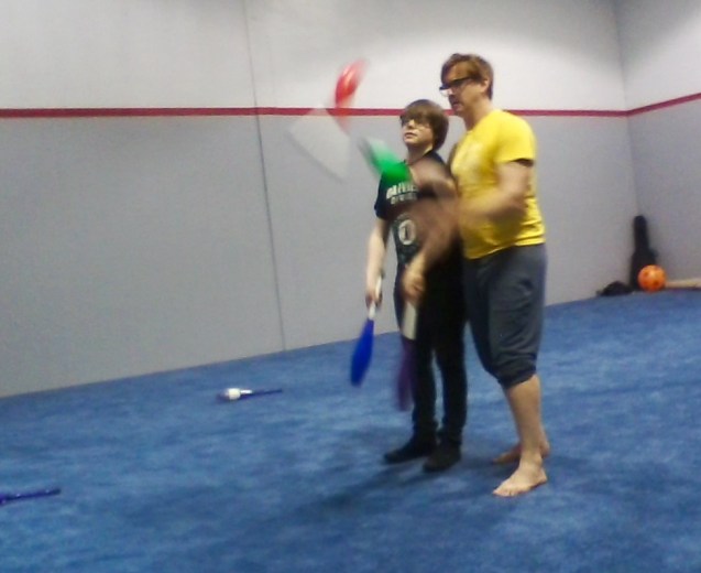 Kameron Badgers and Julio Furlan Lone Star Circus