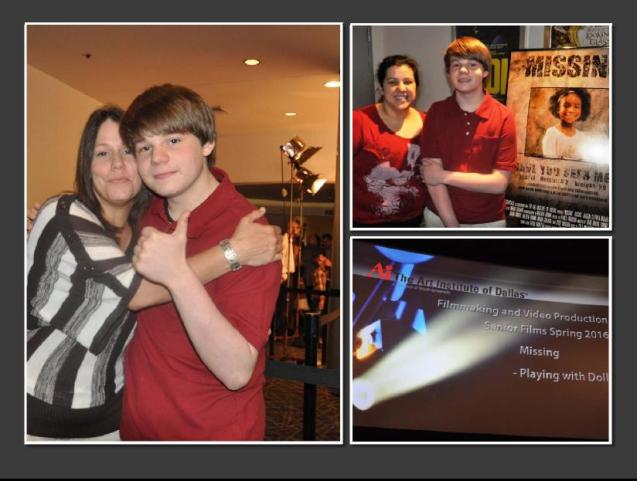 Dallas actor Kameron Badgers on the Red Carpet at the premiere of the film Missing