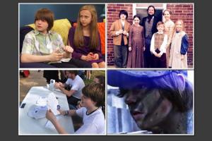 Kameron Badgers on Set