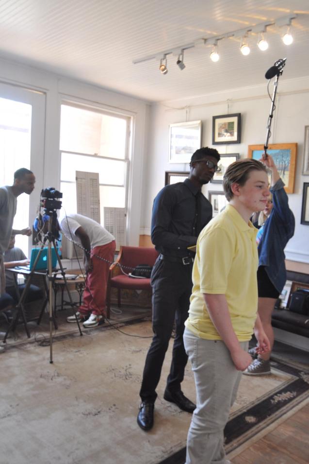 Kameron Badgers and Elijah Britton On the Beyond the Bridge set Day One 