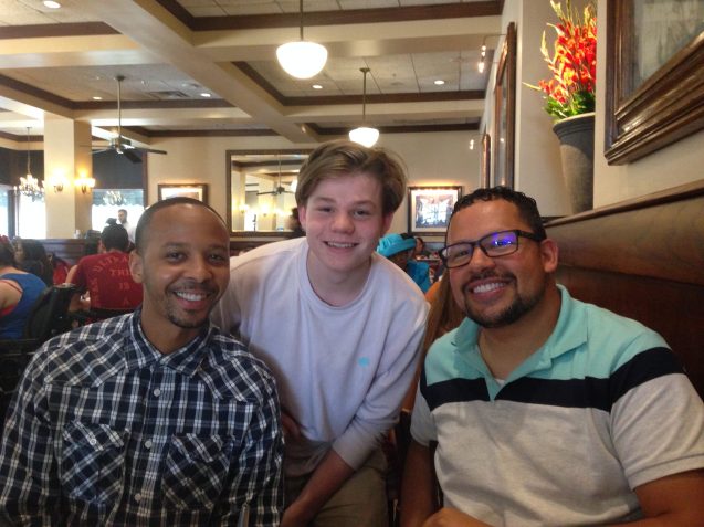 Kameron Badgers Ramon Mapica and Matthew Thomas Beyond the Bridge