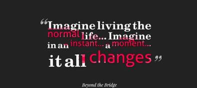 Beyond the Bridge Quote Banner